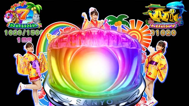 スーパー海物語IN沖縄5（沖海5）・モード別・昇格演出