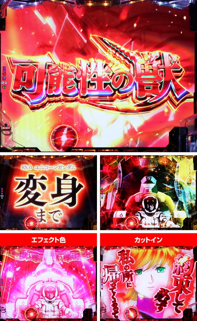 ぱちんこ機動戦士ガンダムユニコーン（UC）・キーポイント・可能性の獣