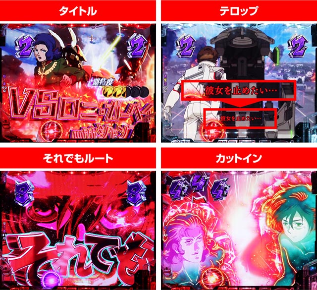 ぱちんこ機動戦士ガンダムユニコーン（甘デジ）MSバトルリーチ・信頼度