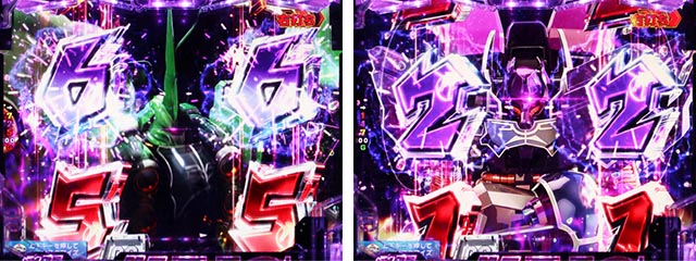 ぱちんこ機動戦士ガンダムユニコーン（UC）・リーチ前＆リーチ後予告