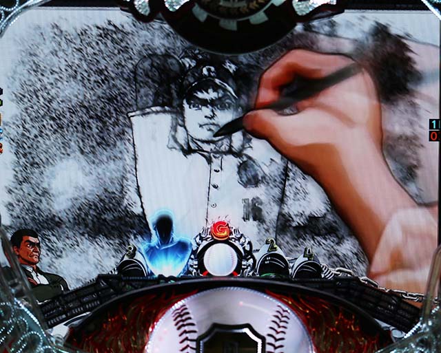 ぱちんこ巨人の星一球入魂3000・リーチ前予告