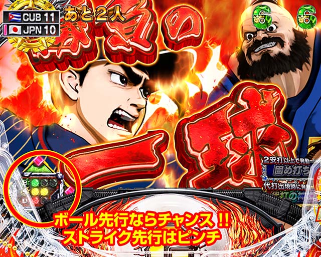 ぱちんこ巨人の星一球入魂3000・日本代表BATTLEモード