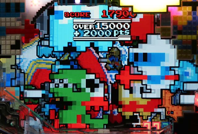 ぱちんこナムココレクション・リーチ後予告