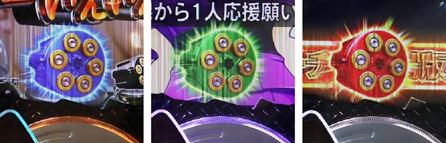 あぶない刑事ぱちんこ・保留変化予告