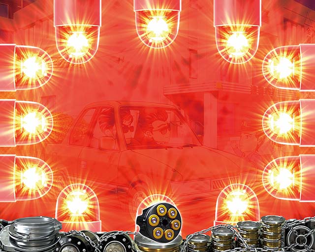 あぶない刑事ぱちんこ・擬似先読み予告