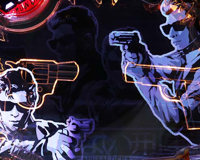 あぶない刑事ぱちんこ・変動開始時予告