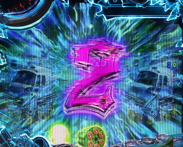 あぶない刑事ぱちんこ・リーチ後予告