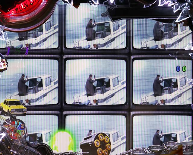 あぶない刑事ぱちんこ・リーチ後予告