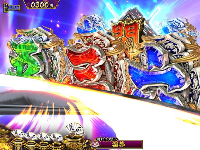 真暴れん坊将軍双撃ぱちんこ・リーチ前予告