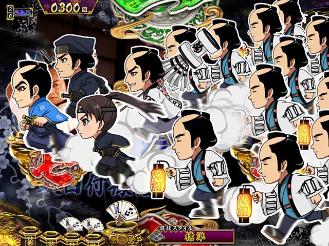 真暴れん坊将軍双撃ぱちんこ・リーチ後予告