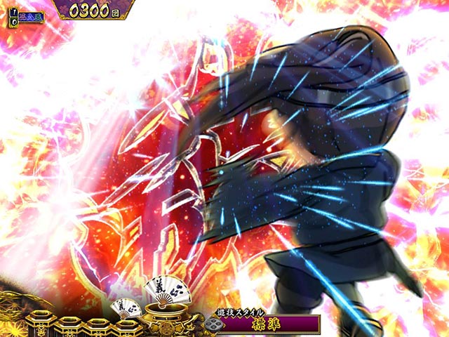 真暴れん坊将軍双撃ぱちんこ・リーチ後予告