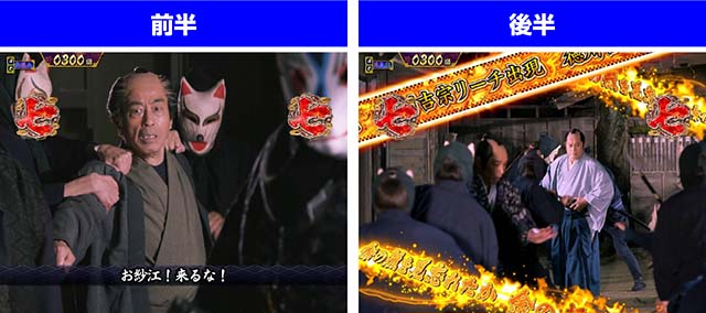 真暴れん坊将軍双撃ぱちんこ・物語殺陣系リーチ