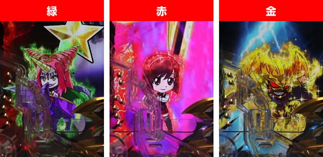 ぱちんこデビルマン疾風迅雷・保留変化予告