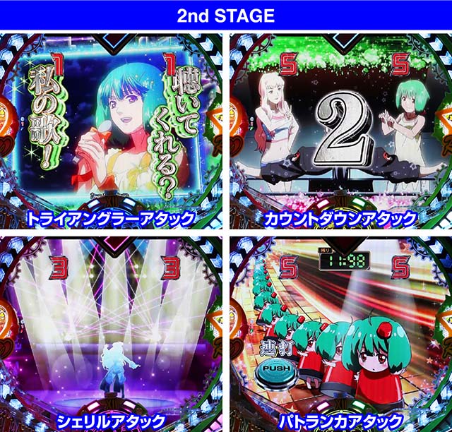 マクロスフロンティア4（ぱちんこマクロスF4）・ギャラクシーライブ（RUSH）