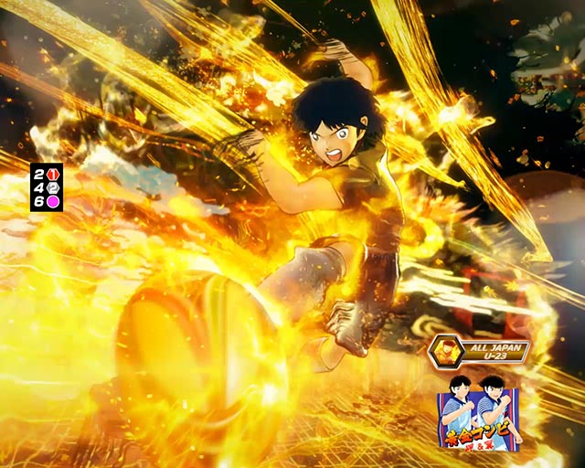 ぱちんこキャプテン翼2020（キャプテン翼3）・注目演出ベスト3・黄金の夢 U-23編