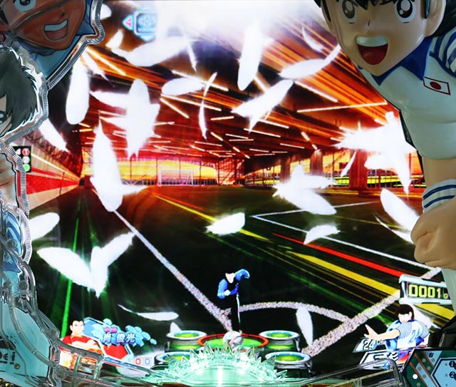 ぱちんこキャプテン翼2020（キャプテン翼3）・リーチ前予告