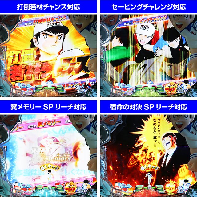 ぱちんこキャプテン翼2020（キャプテン翼3）・リーチ前予告