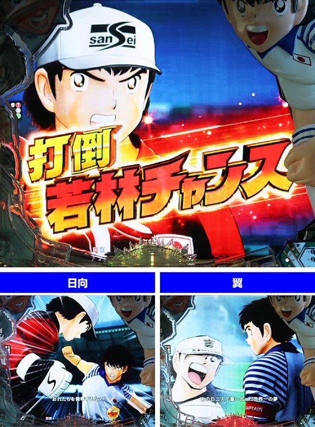 ぱちんこキャプテン翼2020（キャプテン翼3）・打倒若林チャンス