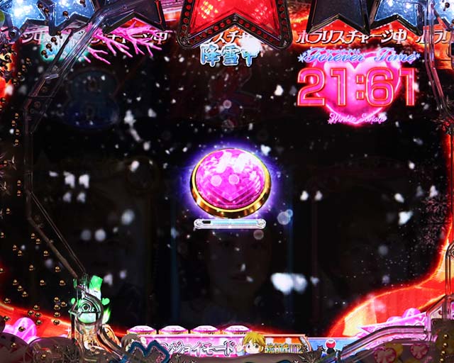 冬のソナタFOREVER・リーチ前予告・信頼度