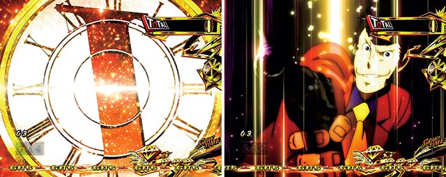 ルパン三世～復活のマモー～・LIPINTHESHOWTIME（ソニックモード）中・カウントダウン即当り