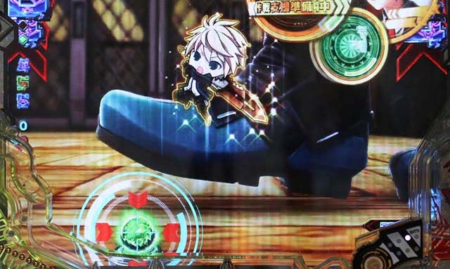 ぱちんこゴッドイーター神がかり（ゴッドイーター2）・保留変化予告