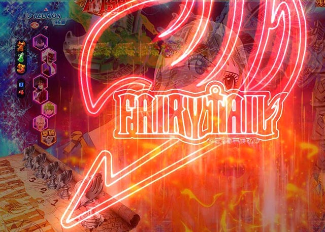 ぱちんこ・フェアリーテイル2・紋章フラッシュ予告