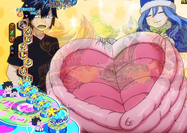 ぱちんこ・フェアリーテイル2・ジュビア諦めません演出