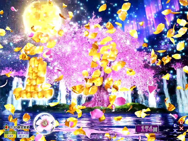 花満開月光THEFINAL・リーチ前予告・信頼度