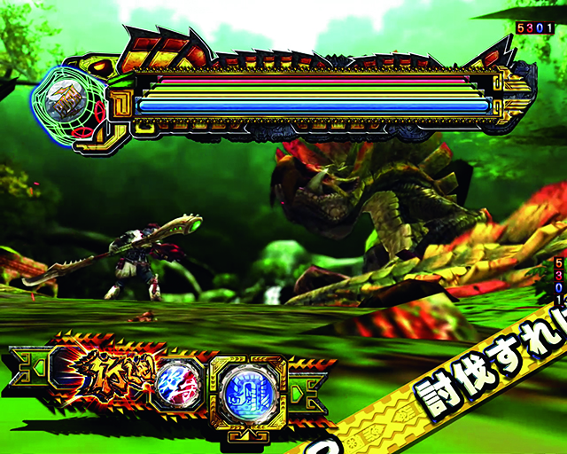 ぱちんこモンスターハンターダブルクロス(モンハン)・モンスター系リーチ