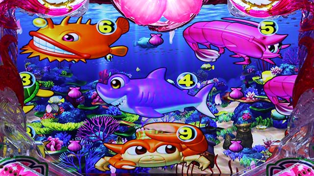 スーパー海物語IN沖縄5（沖海5）・海モード