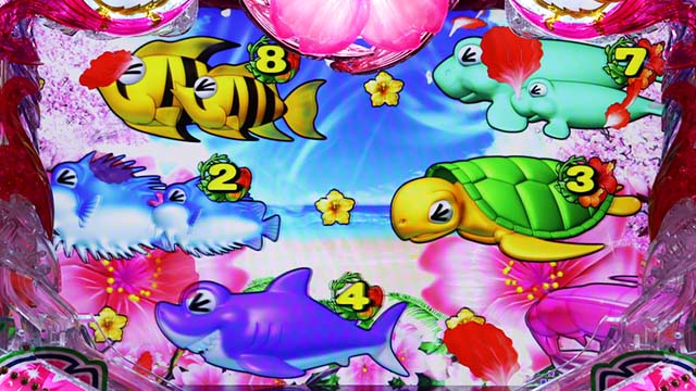 スーパー海物語IN沖縄5（沖海5）・桜ビスカスモード