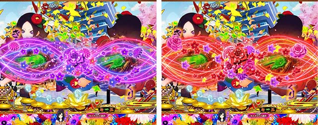 地獄少女覚醒(ぱちんこ地獄少女5)・リーチ後予告