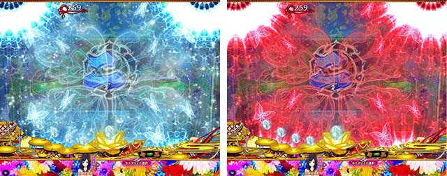 地獄少女覚醒(ぱちんこ地獄少女5)・リーチ後予告