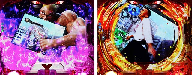 ぱちんこバキ・リーチ前予告