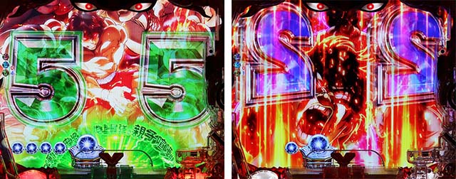 ぱちんこバキ・リーチ前予告