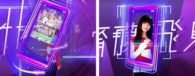 ぱちんこ乃木坂46・リーチ前予告