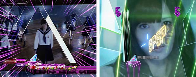 ぱちんこ乃木坂46・リーチ前予告