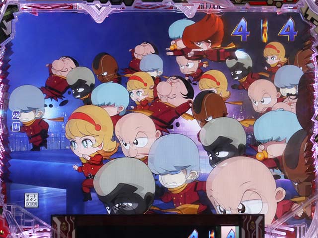 ぱちんこ009 RE:CYBORG ACCELERATOR EDITION・リーチ後予告