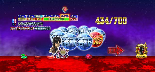 ぱちんこカイジ鉄骨渡り勝負編・鉄骨BONUS