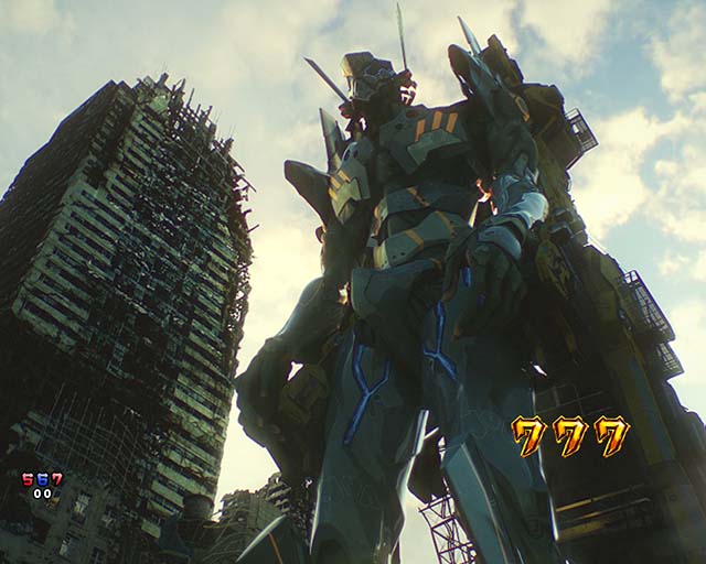 新世紀エヴァンゲリオン〜未来への咆哮〜（ぱちんこエヴァ15）・全回転リーチ