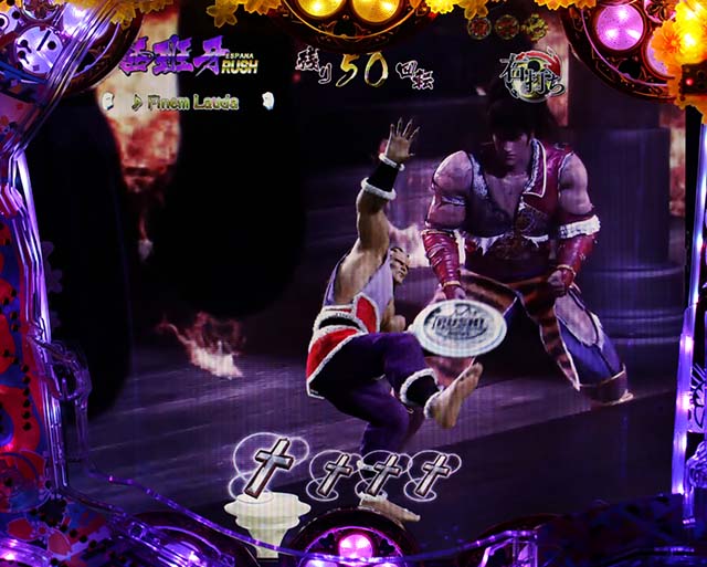 花の慶次漆黒西班牙RUSH中予告信頼度・家来助太刀演出