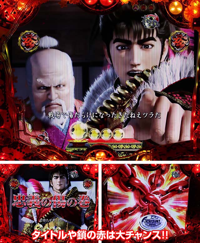 花の慶次漆黒真傾奇RUSH中リーチ信頼度・SPリーチ