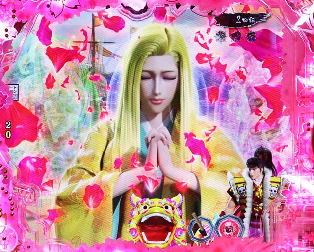 ぱちんこ・真花の慶次3・先読み予告