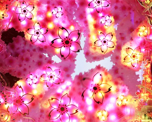 ぱちんこ・真花の慶次3・リーチ前予告(モード共通)