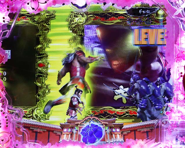 ぱちんこ・真花の慶次3・リーチ前予告(モード共通)