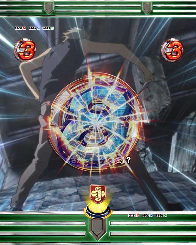 ぱちんこ・とある科学の超電磁砲（レールガン）・白井黒子VSリーチ