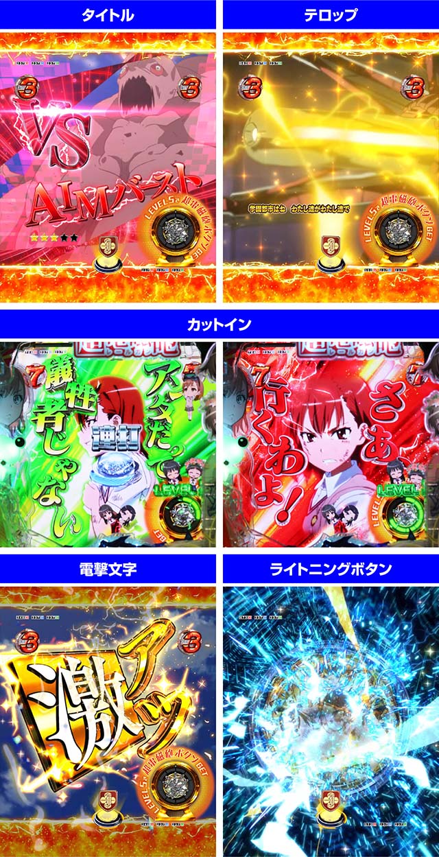 ぱちんこ・とある科学の超電磁砲（レールガン）・御坂美琴VSリーチ