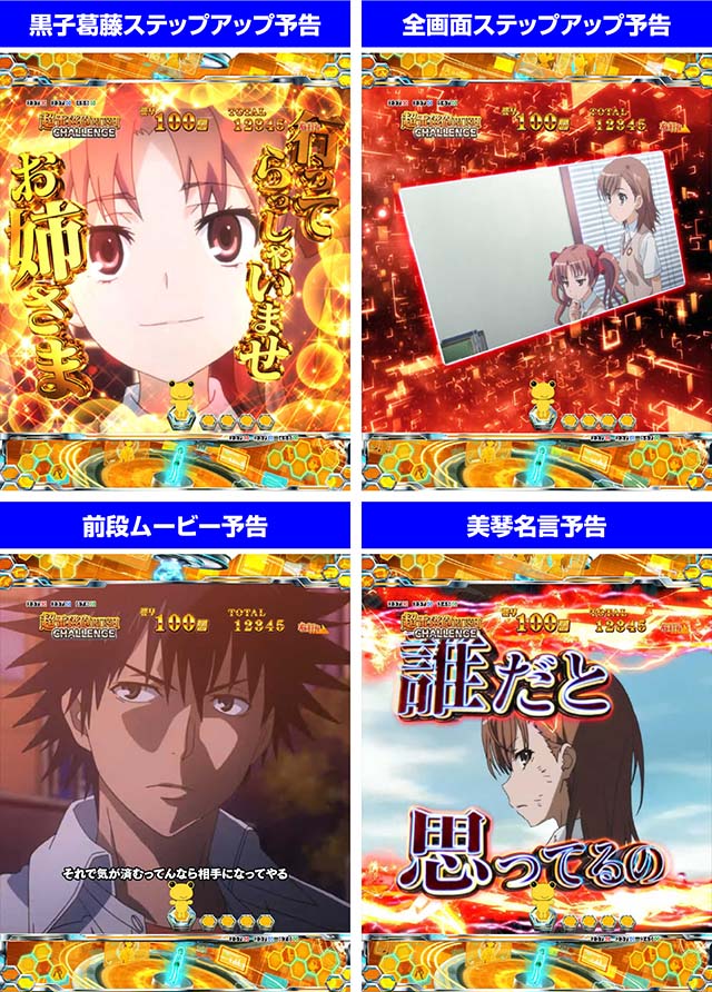 ぱちんこ・とある科学の超電磁砲（レールガン）・超電磁砲（レールガン）RUSH CHALLENGE中