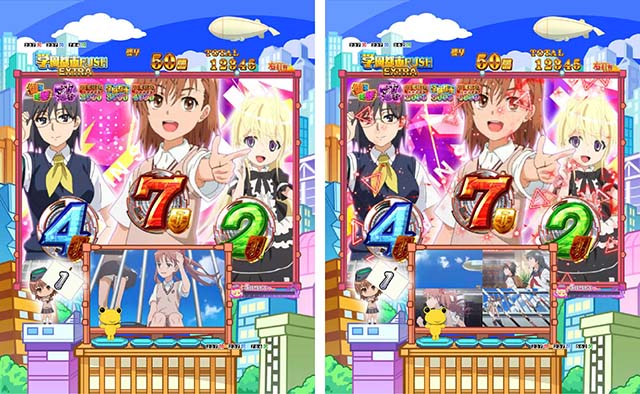 ぱちんこ・とある科学の超電磁砲（レールガン）・学園都市RUSH EXTRA中