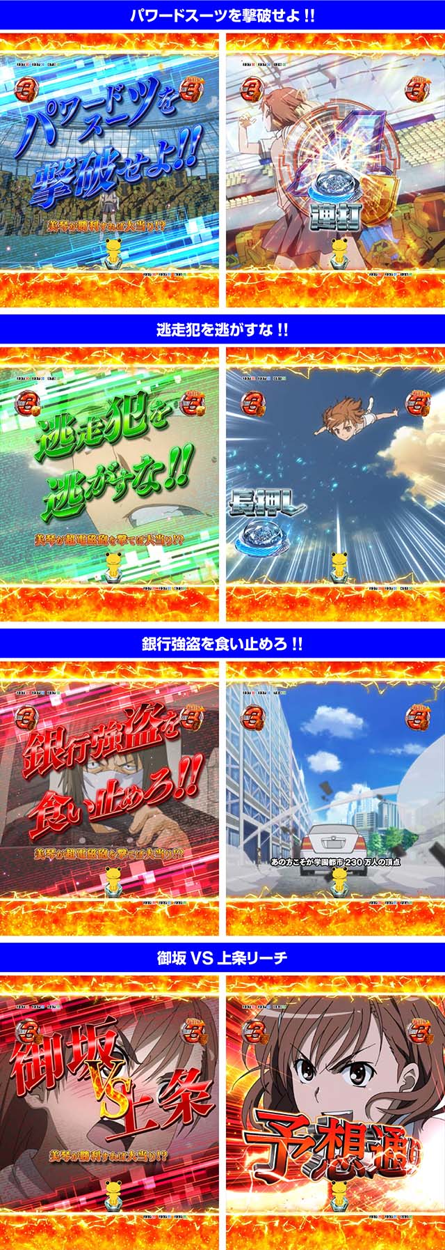 ぱちんこ・とある科学の超電磁砲（レールガン）・超電磁砲（レールガン）RUSH EXTRA中